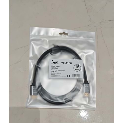 Next YE-1180 1.5 Metre 4K Hdmı Kablo