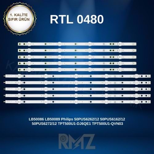 RTL-0480 Philips 50'' Tv Bar Led Takımı