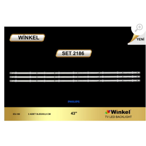 Winkel SET-2186 Philips 43