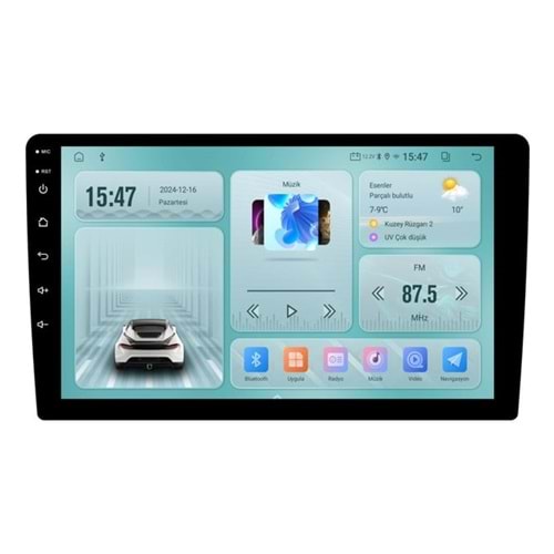 Reiss Audio RS-DT62 Tablet Multimedya Android 9 İnç 4+64GB 4 Çekirdek Android
