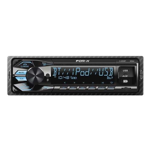 For-X X-4250BT App Control BT+Usb+4x50 Watt Oto Teyp