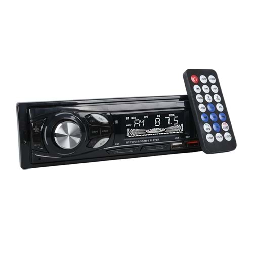 Carstar CS-107 Çift USB/SD/FM/AUX/Bluetooth 4X60 Watt Kumandalı Oto Teyp