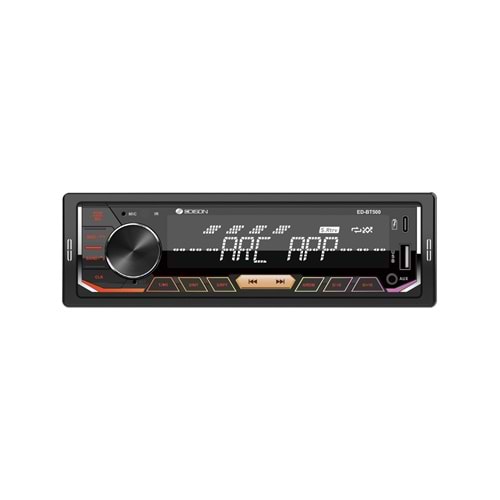 Edison ED-BT500 Bluetooth USB Sd Aux Fm Radyo App Kontrol 4*50W Oto Teyp