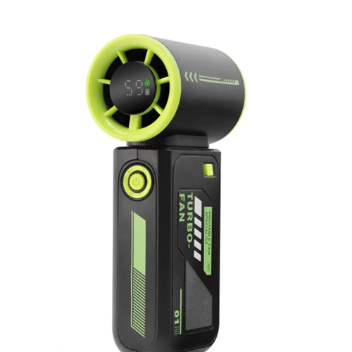 Hadron N115 Şarjlı Turbo Mini El Fanı 3600 mAh Dijital Göstergeli 5 Kademeli