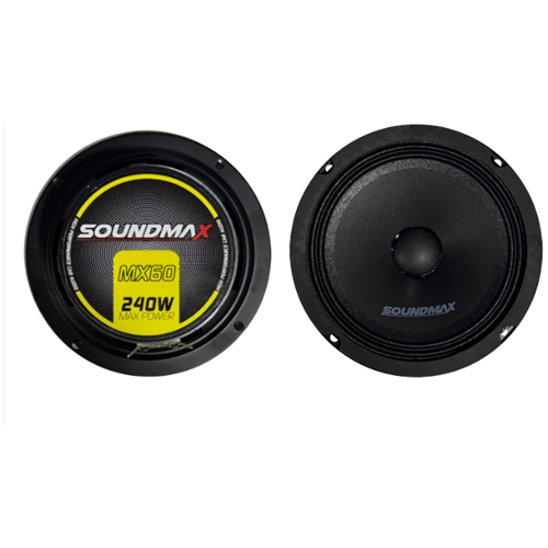 Soundmax SX-MX60 16cm 120 Watt Oto Hoparlör 2 Li Paket Halinde