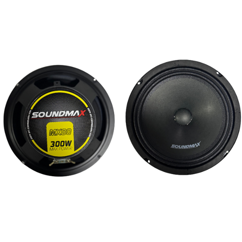 Soundmax SX-MX80 20cm 150 Watt Oto Hoparlör 2 Li Paket Halinde