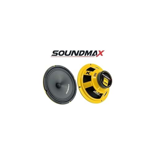 Soundmax SX-M81XS 20cm 180 Watt Oto Midrange 2 Li Paket Halinde