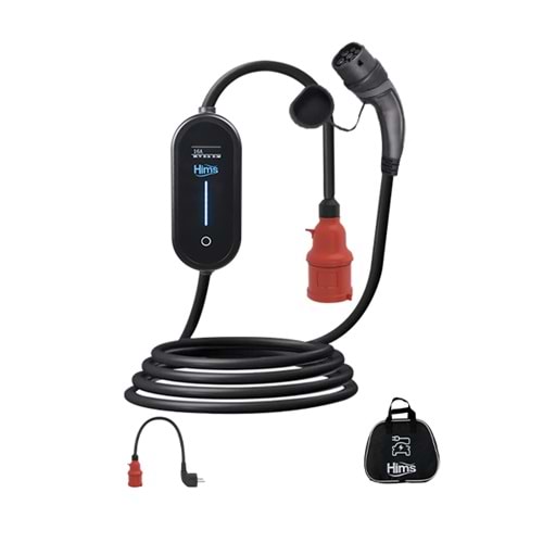Hims HCTK-11-PS 11KW Ev Tipi Taşınabilir Elektrikli Araç Sarj Cihazı