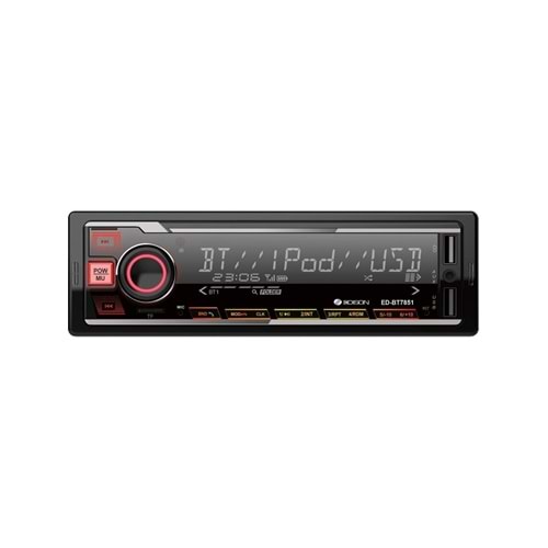 Edison ED-BT7851 Usb+Aux+Sd+Bt+2 Amfi Çıkış+4*60W Oto Teyp