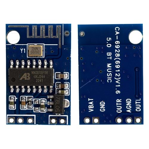 Powermaster CA-6928 (6912) V1.6 Bluetooth 5.0 Audio Ses Alıcı Modülü