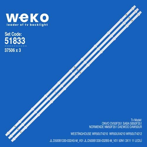 Weko Wkset-6833 Onvo 50
