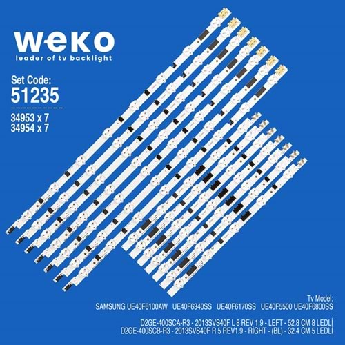 Weko Wkset-6235 Samsung 40