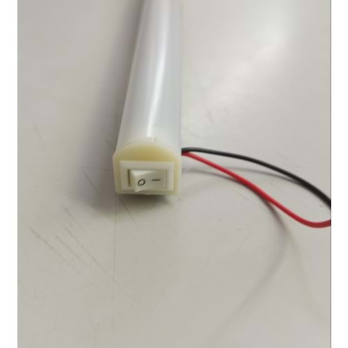 Hightek 100 cm 12 Volt Beyaz Anahtarlı Led Armatür Etanj