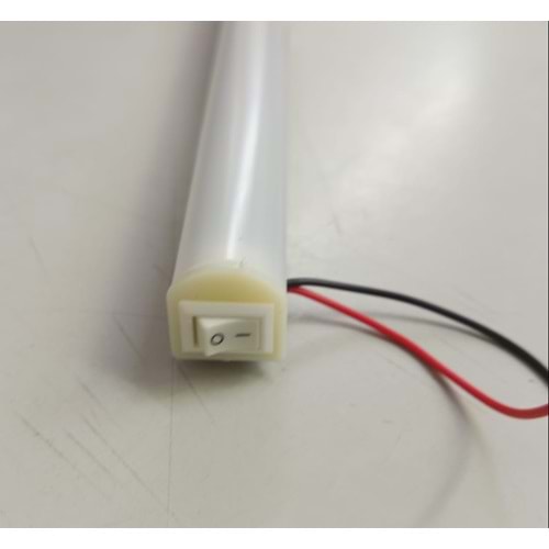 Hightek 100 cm 12 Volt Sarı Anahtarlı Led Armatür Etanj