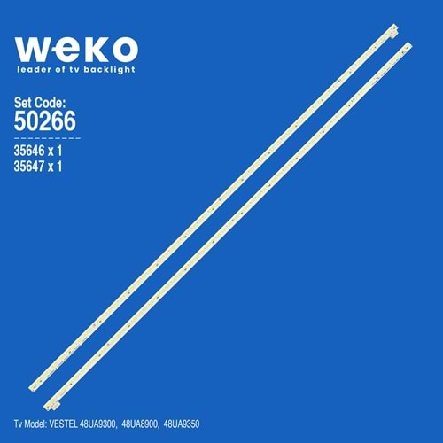 Weko Wkset-5266 Vestel 48UA9300 48'' Tv Bar Led Takımı