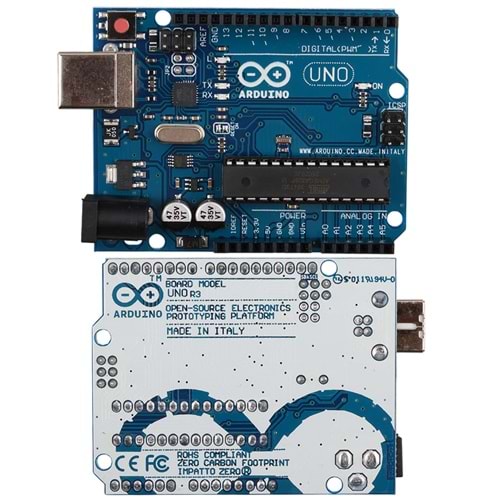 Arduino 37604 Uno R3 (DIP Tip) Geliştirme Kartı MDL-UNO