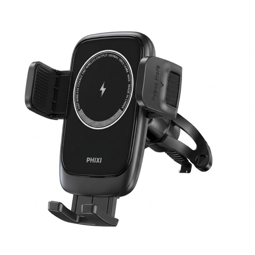 Phixi Force M45 15W Kablosuz Şarj Araç Telefon Tutucu