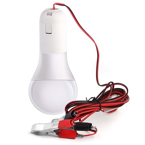 TR-LED TR-26549 12 Volt 5 Watt 6500K Beyaz Akü Maşal Led Ampul