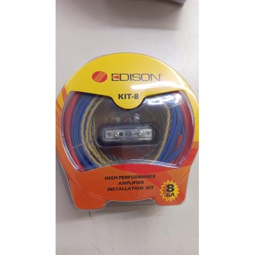 Edison KIT-8GA Anfi Kablo Seti