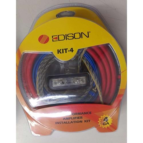 Edison KIT-4GA Anfi Kablo Seti