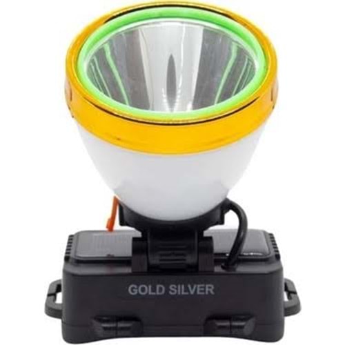 Gold-Police GS-460 Yeni Model Işıklı Şarjlı 40 Watt Kafa Lambası