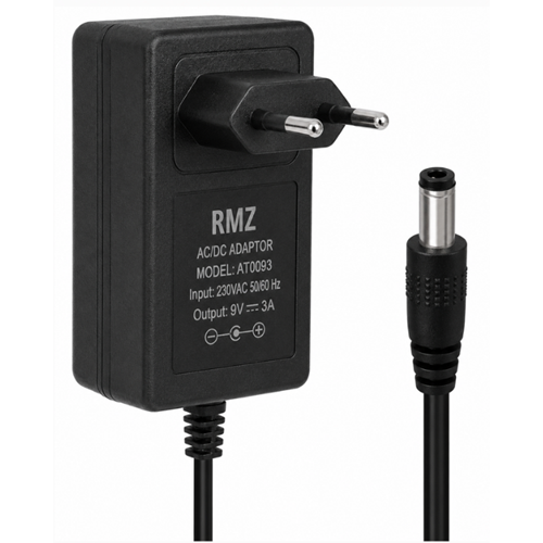 Forline AT0093 9 Volt 3 Amper 5.5x2.5mm Plastik Kasa Adaptör
