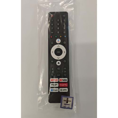 Maza-Mapp 1376BT Arçelik-Beko Ses Komutlu Android Tv Kumandası
