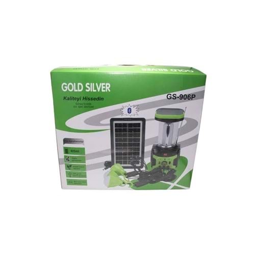 Gold Silver GS-906P Güneş Enerjili Solar Lamba