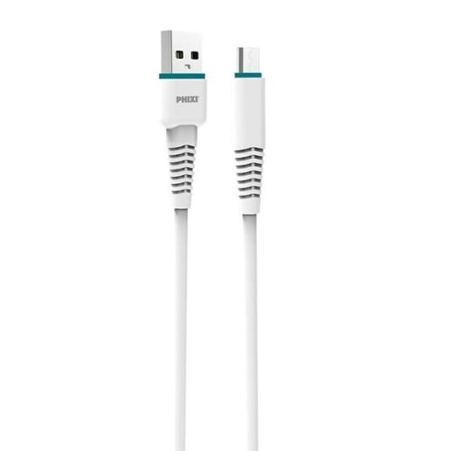 Phixi Force CB464M Esnek ve Güçlendirilmiş Micro USB Şarj ve Data Kablo