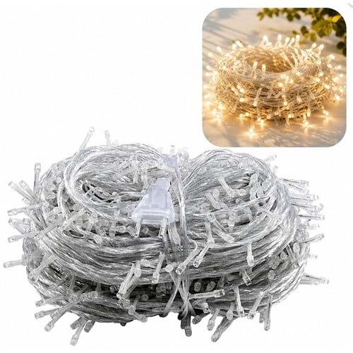 Powermaster PM-24650 300 LED'li Gün Işığı 10 Metre Yılbaşı Aydınlatması