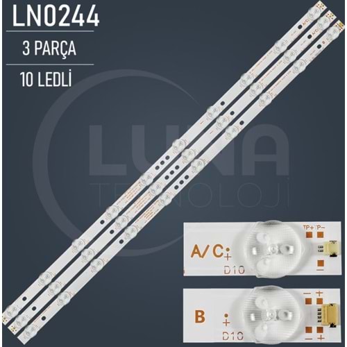 Luna LN-0244 SANYO LE82S16HM BAR ,SANYO LE82S15HM LED BAR, SANYO LE82S17HM LED BAR, NORDMENDE LE82N13HM LED BAR