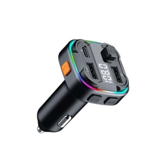 Phixi FM25 Araç FM Transmitter – Bluetooth 5.3 + PD & USB-A Hızlı Şarj