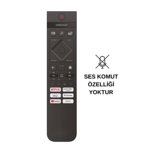 Swat KK8042 Philips The One The Xtra Serisi Ambilight Ph-V17-Ir Sesli Tv Kumandası