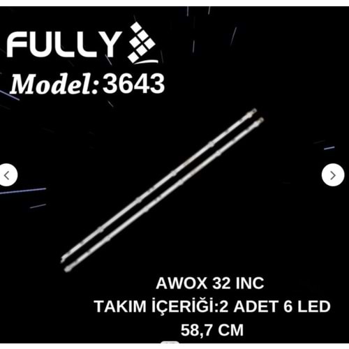Fully-Set-3643 Awox 32