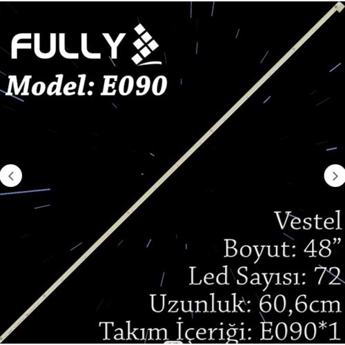 Fully ELED-090 Vestel 48