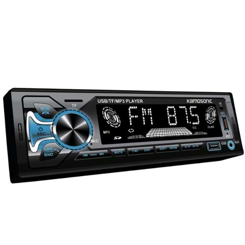 Kamasonic KS-MX1235 Usb/Sd/ Aux/ Bt Uzaktan Kumandalı Oto Teyp