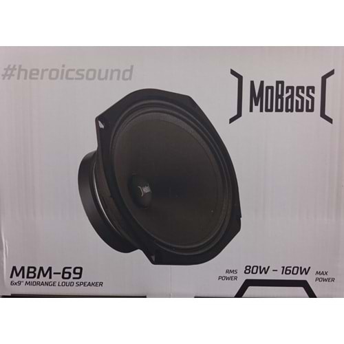 Mobass MBM-69 Oval Midrange Takımı