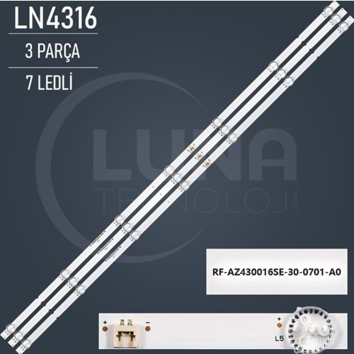 Luna LN-4316 Arçelik-Beko 43