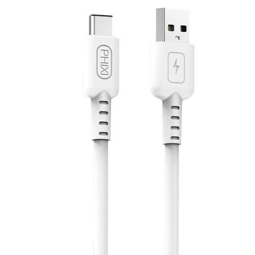Phixi CB437T Force 200 cm Type-C USB Şarj ve Data Kablosu