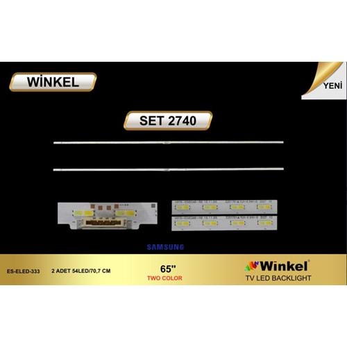 Winkel Set-2740 Lg Tv Eled Takımı 2 Parça