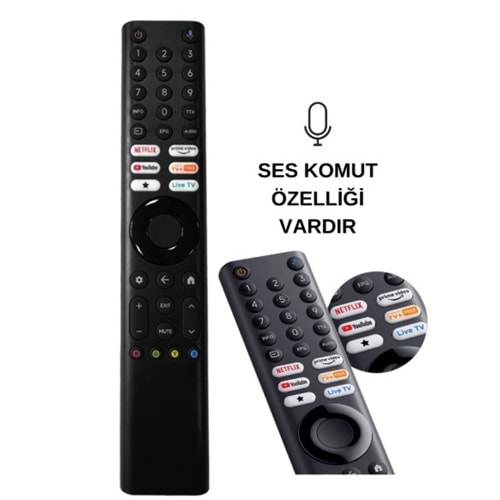 Swat KK8066 Xiaomi Tv Pro Series Mi-Ver. 23 Bluetooth Kumanda