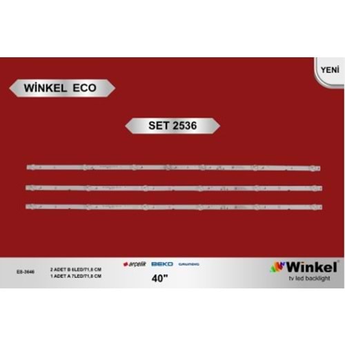 Winkel Eco SET-2536 Arçelik-Beko 40