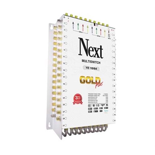 Next YE-10/64 Sonlu Gold Plus Multiswitch Uydu Santrali