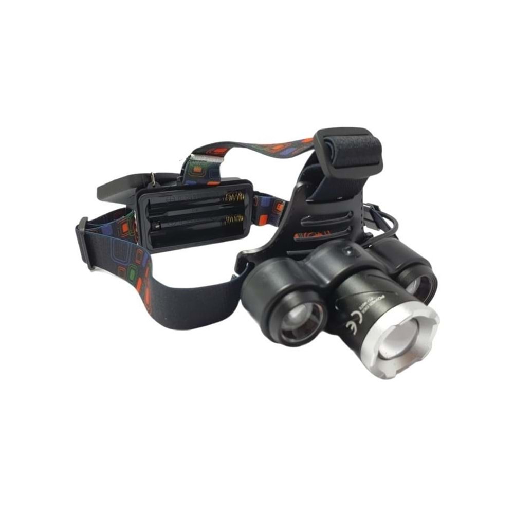 Powerdex PD-9972 10 Watt 4 Fonksiyon Led Li Şarjlı Kafa Feneri