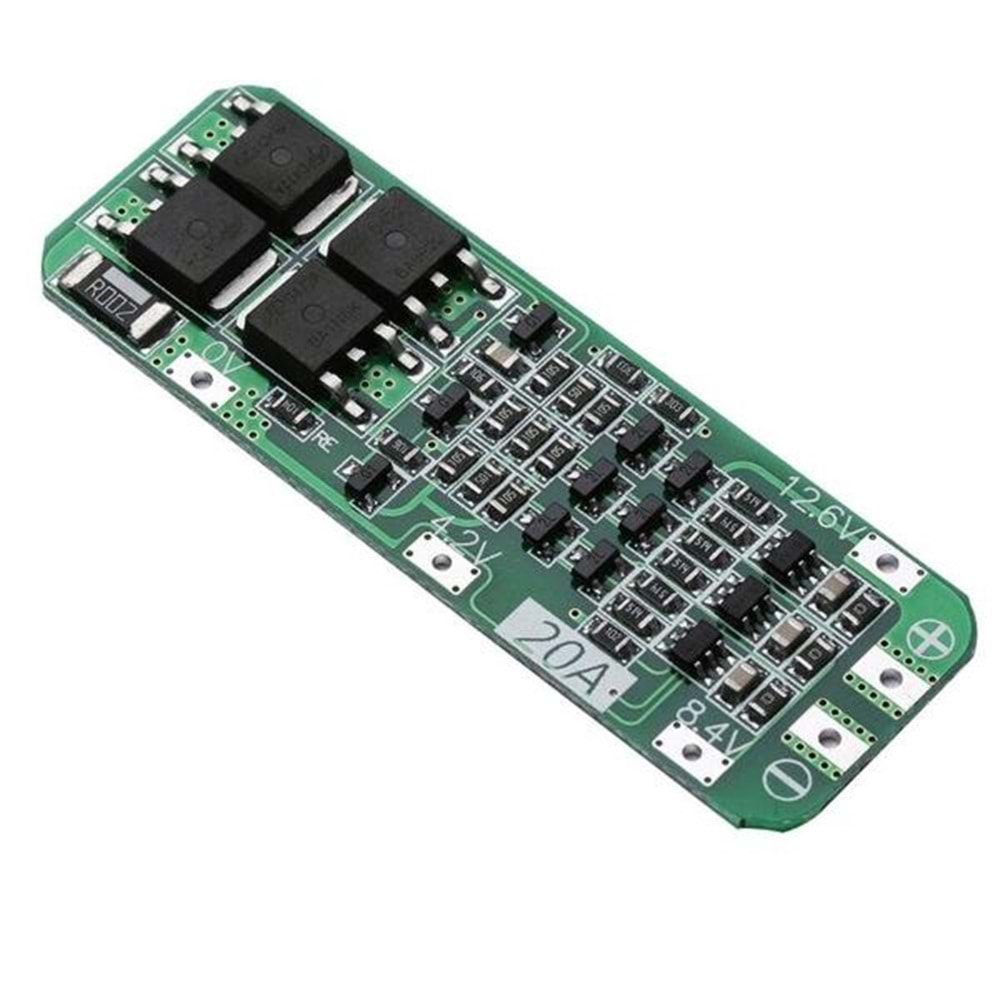 Arduino ARD-MDL 1285 BMS 12.6v 20A Lipo Pil Koruma Devresi RC-10098