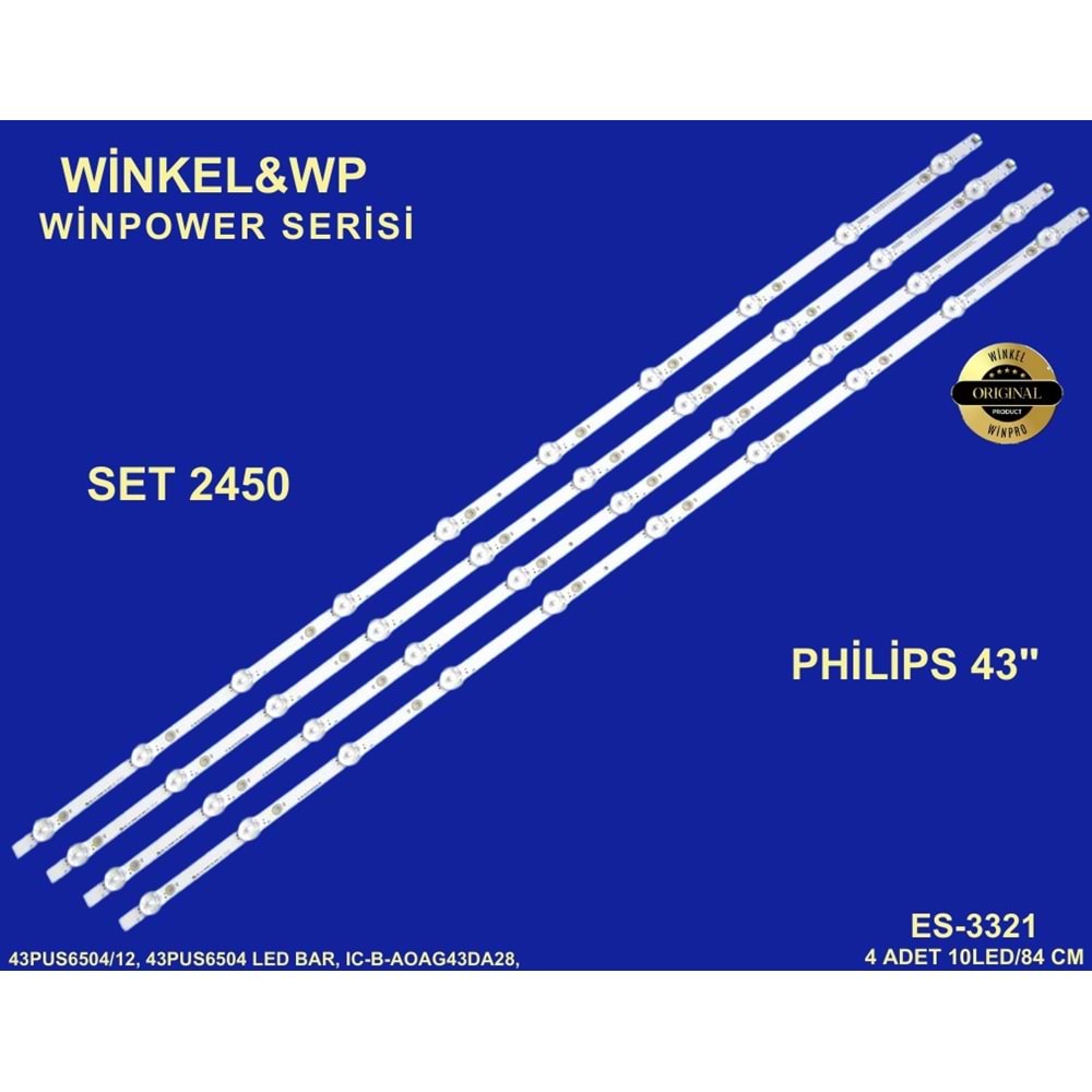 Winpower SET-2450 MLD224x4 Philips 43