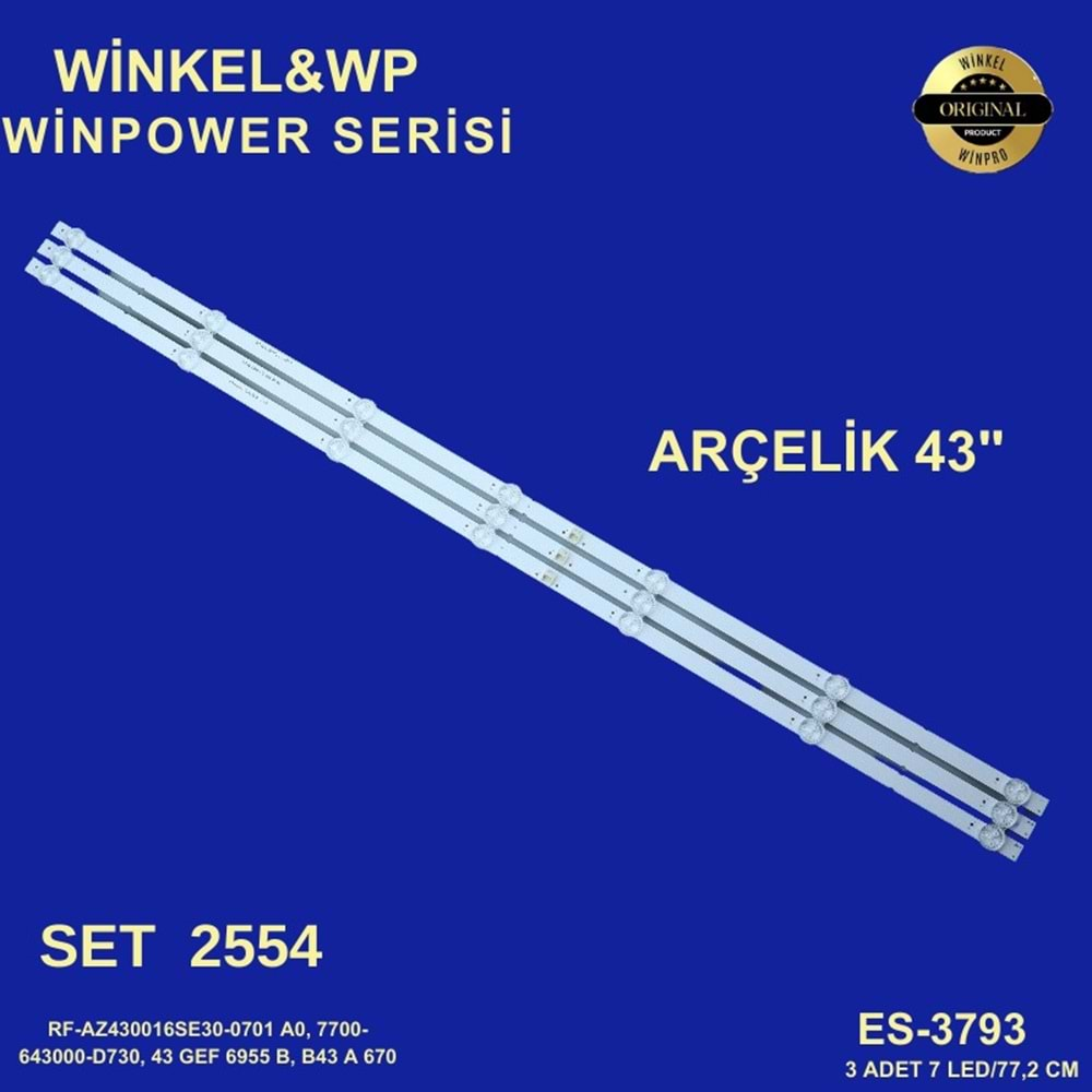 Winkel Winpower SET-2554 Arçelik 43