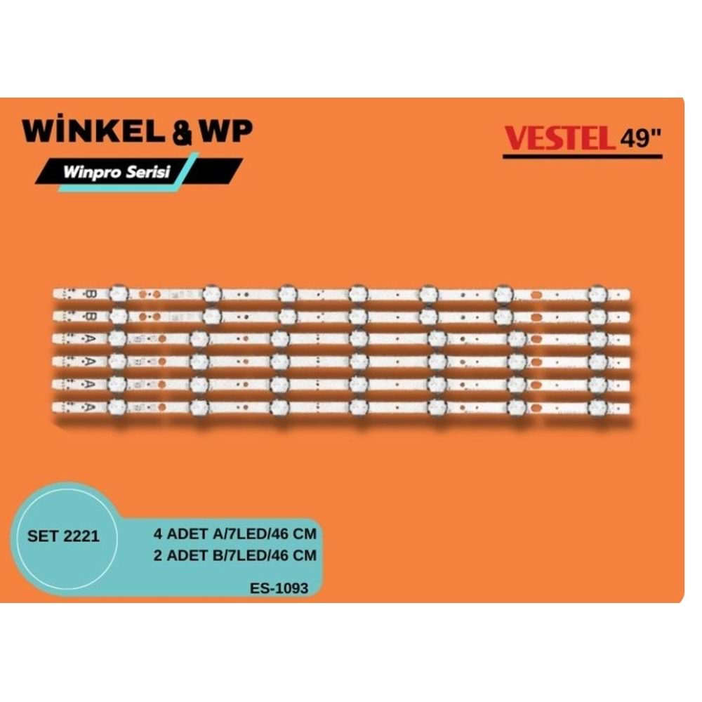 Winkel Winpro SET-2221 (RTL-0368) Vestel 49