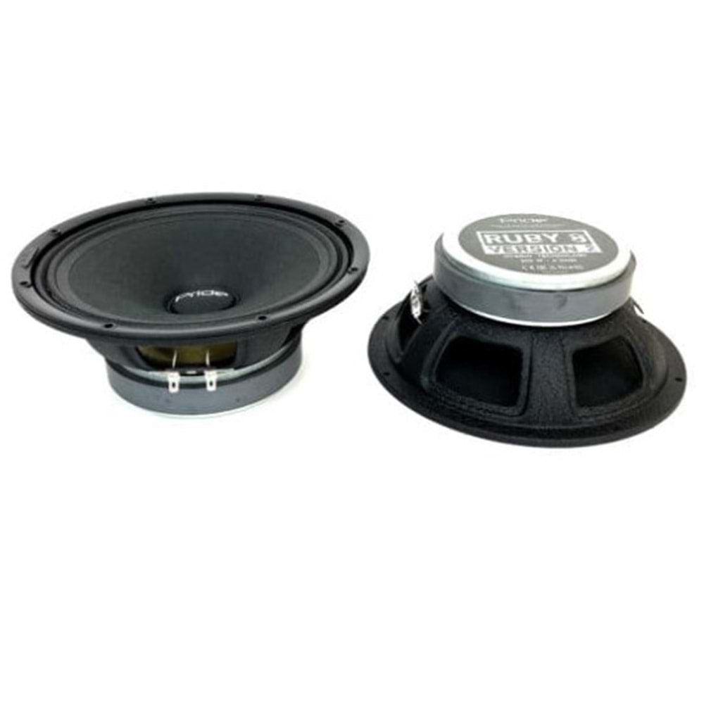 Pride Ruby 8V2 400 Watt Max Power + 200 Watt RMS 20 cm Midrange Takımı