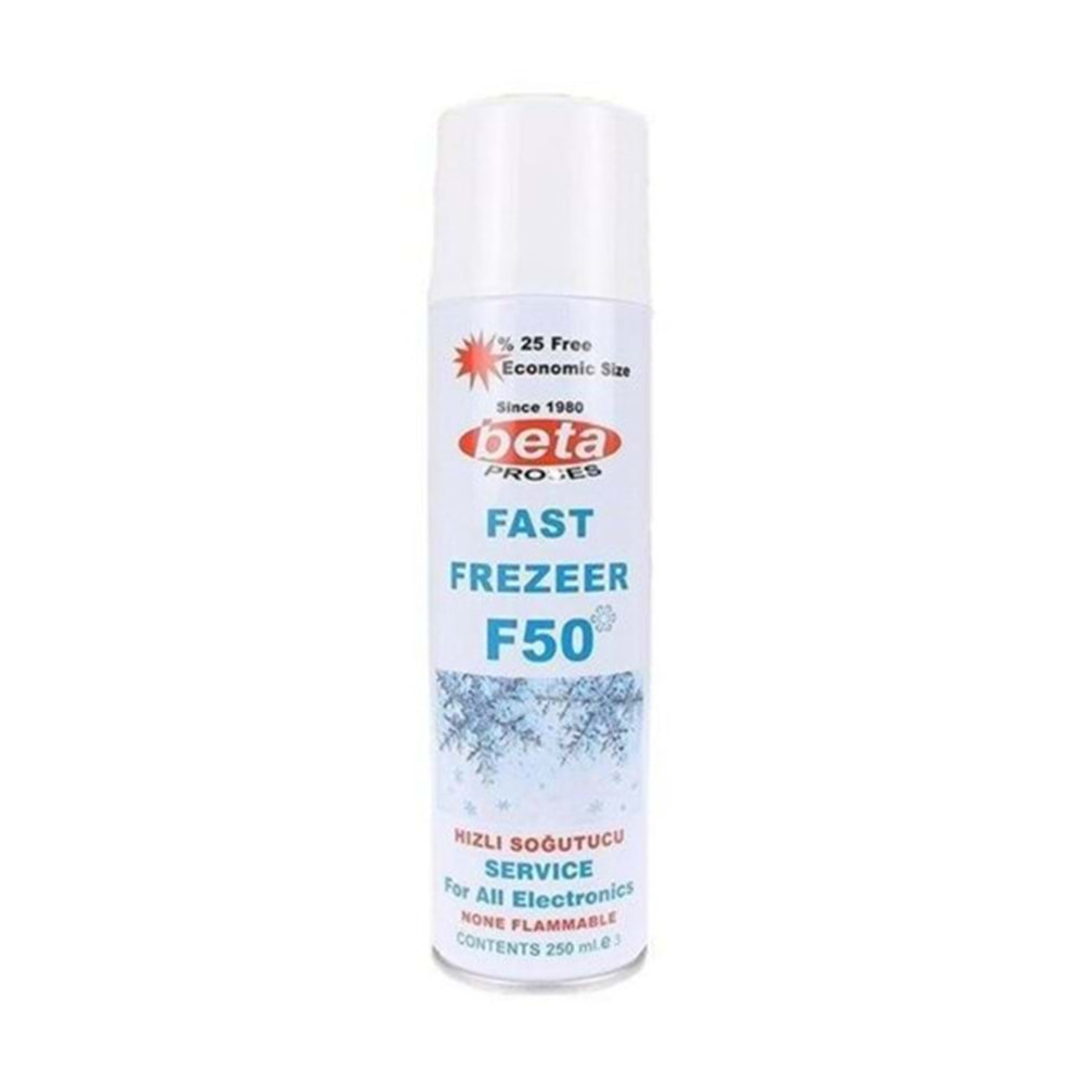 Beta Fast Freezer F50 Soğutucu Sprey 1022